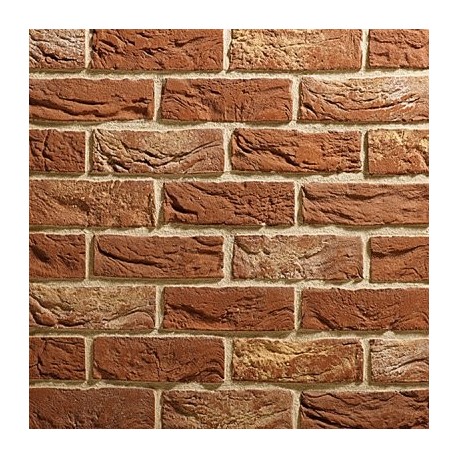 Traditional Brick & Stone Dunwich Mixture 65mm Red Light Texture Clay Brick