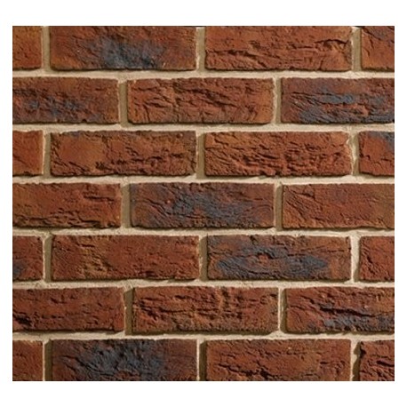 Traditional Brick & Stone Eaton Red Multi 65mm Machine Made Stock Red Light Texture Clay Brick