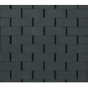 Platinum Range BEA Clay Products Caxton Brilliant Black 70mm Wirecut  Extruded Black Smooth Clay Brick