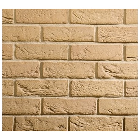 Traditional Brick & Stone Gault Stock 65mm Machine Made Stock Buff Light Texture Clay Brick