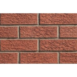 Marshalls Hanson Red Mixture Rustic 65mm Wirecut Extruded Red Light Texture Brick