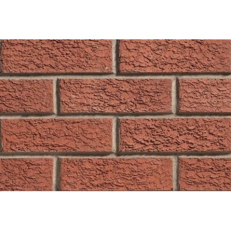 Marshalls Hanson Red Mixture Rustic 65mm Wirecut Extruded Red Light Texture Brick