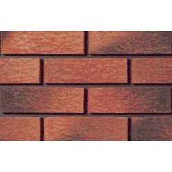 Marshalls Hanson Ridings multi Rustic 65mm Wirecut Extruded Red Light Texture Brick