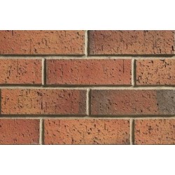 Marshalls Hanson Ryedale Multi Dragfaced 65mm Wirecut Extruded Red Light Texture Brick