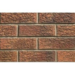 Marshalls Hanson Ryedale Multi Rustic 65mm Wirecut Extruded Red Light Texture Brick