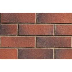 Marshalls Hanson Victorian Multi Smooth 73mm Wirecut Extruded Red Smooth Brick