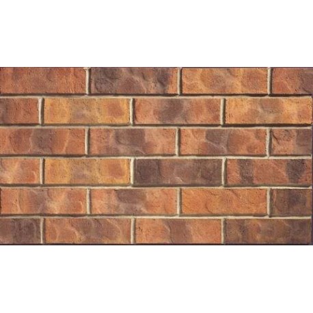 Marshalls Hanson Winsford Multi 65mm Wirecut Extruded Red Light Texture Brick