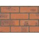 Redbank Hanson Majestic Mixture 65mm Machine Made Stock Red Light Texture Brick