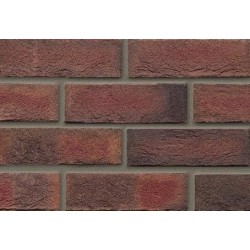 Redbank Hanson Purple Rose 65mm Machine Made Stock Red Light Texture Brick