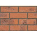 Redbank Hanson Majestic Mixture 65mm Machine Made Stock Red Light Texture Brick