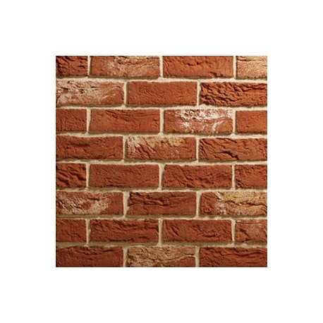Traditional Brick & Stone Hengrave Red Multi 65mm Machine Made Stock Red Light Texture Clay Brick