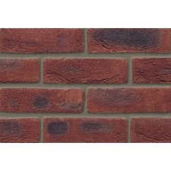 Redbank Hanson Viceroy 65mm Machine Made Stock Red Light Texture Brick