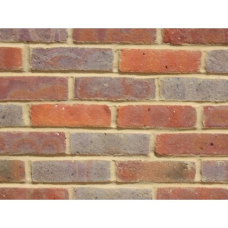 Bovingdon Berry Multi Mid - Range 65mm Machine Made Stock Red Light Texture Clay Brick