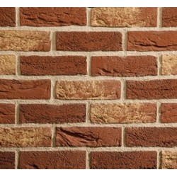 Traditional Brick & Stone Heybrook Red Multi 65mm Machine Made Stock Red Light Texture Clay Brick