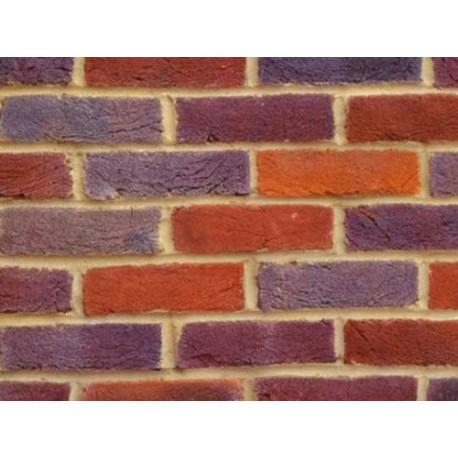 Bovingdon Handmade Imperial Tudor 65mm Handmade Stock Red Heavy Texture Clay Brick
