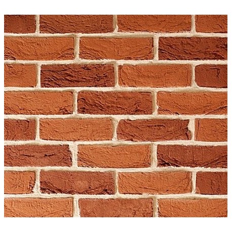 Traditional Brick & Stone Imperial Fine Handmade Texture Red Blend 68mm Red Light Texture Clay Brick