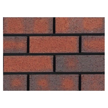 Tarmac Hanson Multi Rustic 73mm Wirecut Extruded Red Light Texture Brick