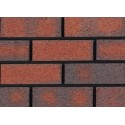 Forterra Tarmac Hanson Multi Rustic 73mm Wirecut Extruded Red Light Texture Brick