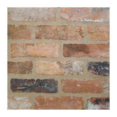 Reclaimed Bricks Limited Reclaimed Cheshire Handmade 68mm Handmade Stock Red Light Texture Brick