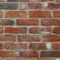 Reclaimed Bricks Limited Reclaimed Cheshire Handmade 75mm Handmade Stock Red Light Texture Brick