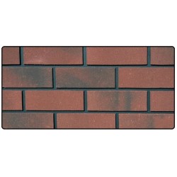Webster Hemming & Sons Godiva Multi Sandfaced 73mm Wirecut Extruded Red Light Texture Clay Brick