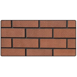 Webster Hemming & Sons Pinhole Red 73mm Wirecut Extruded Red Light Texture Clay Brick