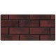 Webster Hemming & Sons Stanton Dark Rustic 73mm Wirecut Extruded Red Light Texture Clay Brick