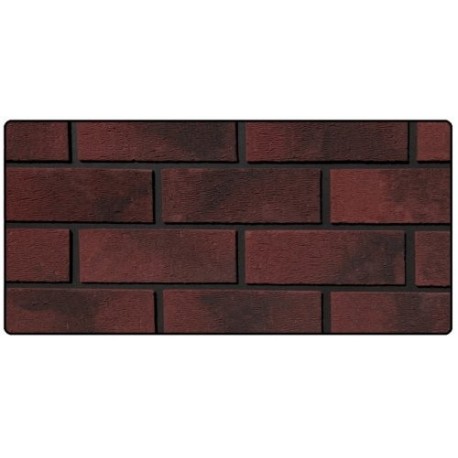 Webster Hemming & Sons Stanton Dark Rustic 73mm Wirecut Extruded Red Light Texture Clay Brick