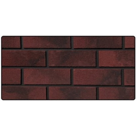 Webster Hemming & Sons Stanton Dark Rustic 73mm Wirecut Extruded Red Light Texture Clay Brick