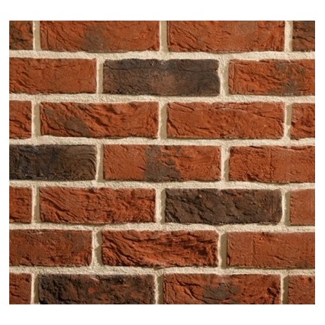 Traditional Brick & Stone Knebworth Red Multi 65mm Machine Made Stock Red Light Texture Clay Brick