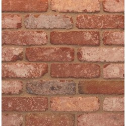 Retro Desimpel UK Retro Cottage Stock 65mm Machine Made Stock Red Light Texture Clay Brick