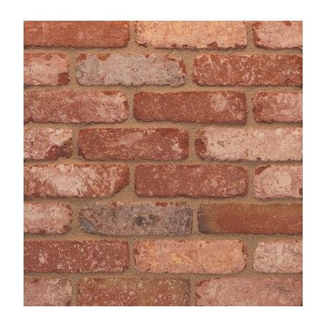 Retro Desimpel UK Retro Cottage Stock 65mm Machine Made Stock Red Light Texture Clay Brick