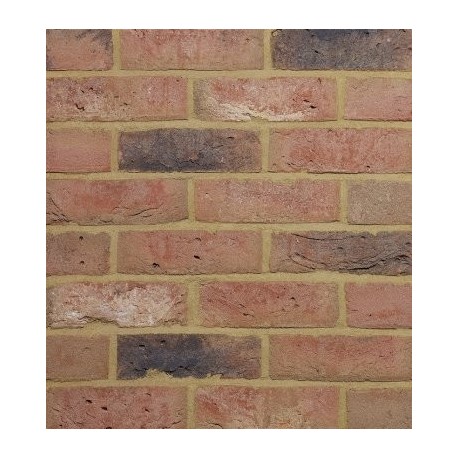 Traditional Desimpel UK Hathaway Brindled 65mm Machine Made Stock Red Light Texture Clay Brick