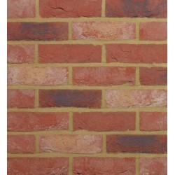 Traditional Desimpel UK Jewel Multi 65mm Machine Made Stock Red Light Texture Clay Brick