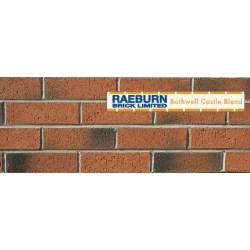 Raeburn Bothwell Castle Blend 65mm Wirecut Extruded Red Light Texture Clay Brick