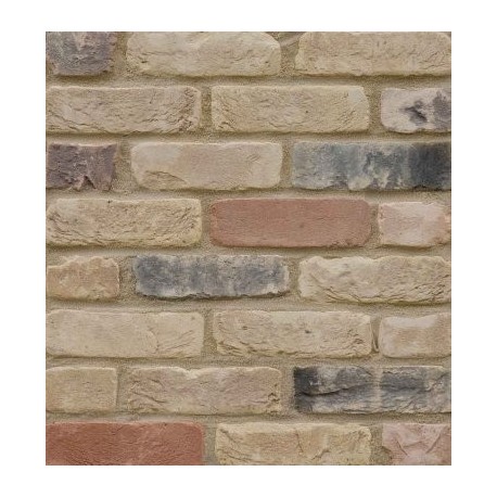 Silver Range BEA Clay Products Classic Old Mill 65mm Machine Made Stock Buff Light Texture Clay Brick