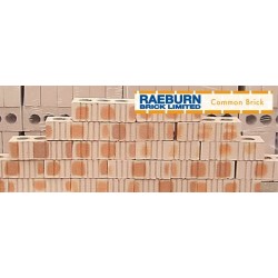 Raeburn Common 65mm Wirecut Extruded Red Light Texture Clay Brick