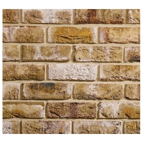 Traditional Brick & Stone London Weathered Yellow 65mm Machine Made Stock Buff Light Texture Clay Brick