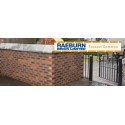 Raeburn Facesett Common 73mm Wirecut Extruded Red Light Texture Clay Brick