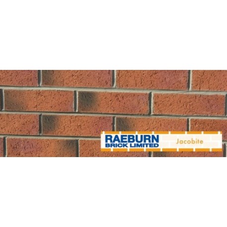 Raeburn Jacobite 65mm Wirecut Extruded Red Light Texture Clay Brick