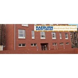 Raeburn Mackintosh Red Smooth 65mm Wirecut Extruded Red Smooth Clay Brick