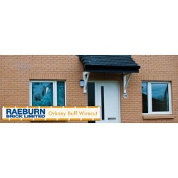 Raeburn Orkney Buff 65mm Wirecut Extruded Buff Light Texture Clay Brick