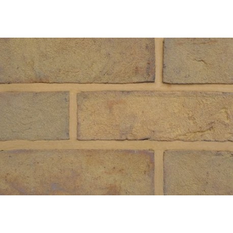 Coleford Brick & Tile Coleford Yellow 65mm Handmade Stock Buff Light Texture Clay Brick