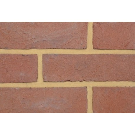 Coleford Brick & Tile Dark Mixed Tudor Red 65mm Handmade Stock Red Light Texture Clay Brick