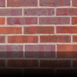 H G Matthews Chesham Multi 65mm Handmade Stock Red Light Texture Clay Brick