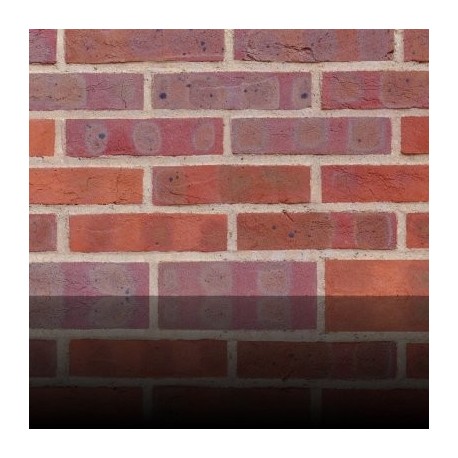 H G Matthews Chesham Multi 65mm Handmade Stock Red Light Texture Clay Brick