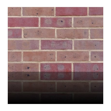 H G Matthews Dark Multi 50mm Machine Made Stock Red Light Texture Clay Brick