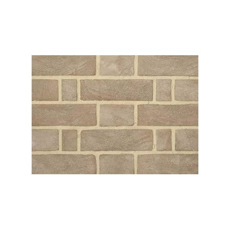 Charnwood Forest Brick Abbey Grey 65mm Handmade Stock Grey Light Texture Clay Brick