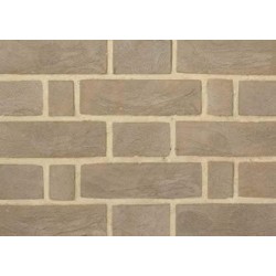 Charnwood Forest Brick Cathedral Grey 65mm Handmade Stock Grey Light Texture Clay Brick