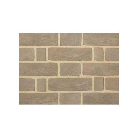 Charnwood Forest Brick Cathedral Grey 65mm Handmade Stock Grey Light Texture Clay Brick